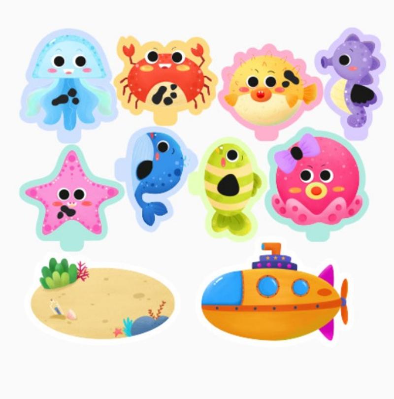 Baby Train Bath Toys Soft Eva Letter Puzzle Animals Alphanumeric Bathtub Water Toy Early Educational Kids Floating Bathroom Toys