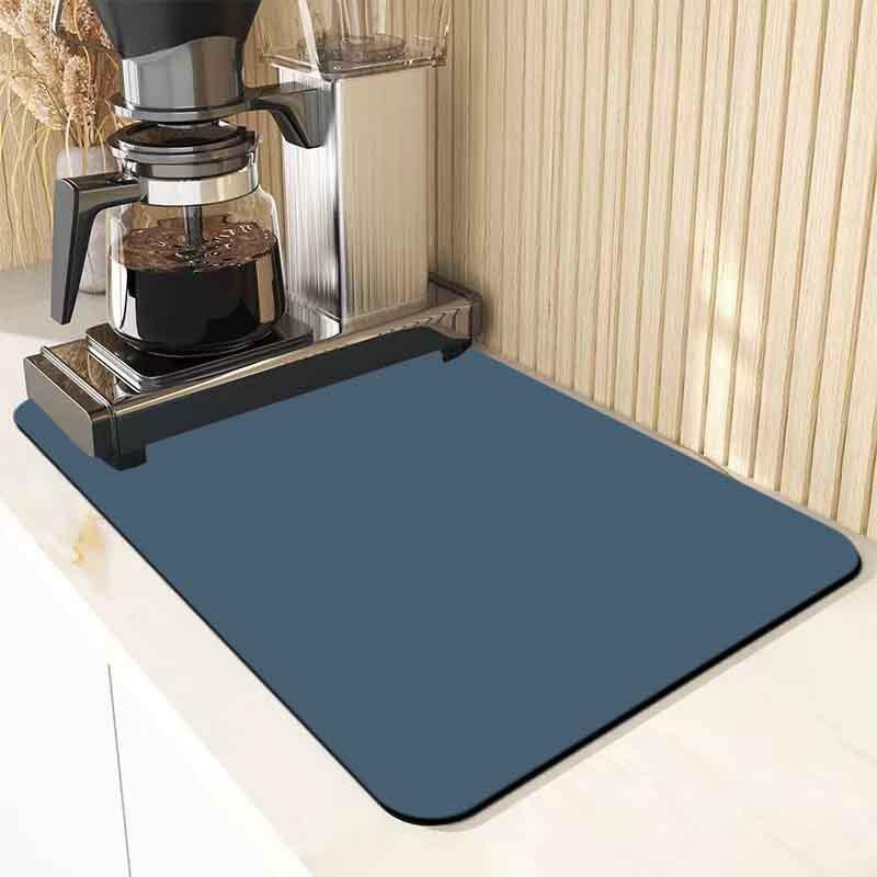 Simple Diatom Mud Non-slip Quick-dry Kitchen Mat - Water-absorbent & Easy to Clean Coaster