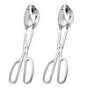 Unique Stainless Steel Buffet Party Catering Serving Tongs Thickening Food Serving Tongs Salad Tongs Cake Tongs
