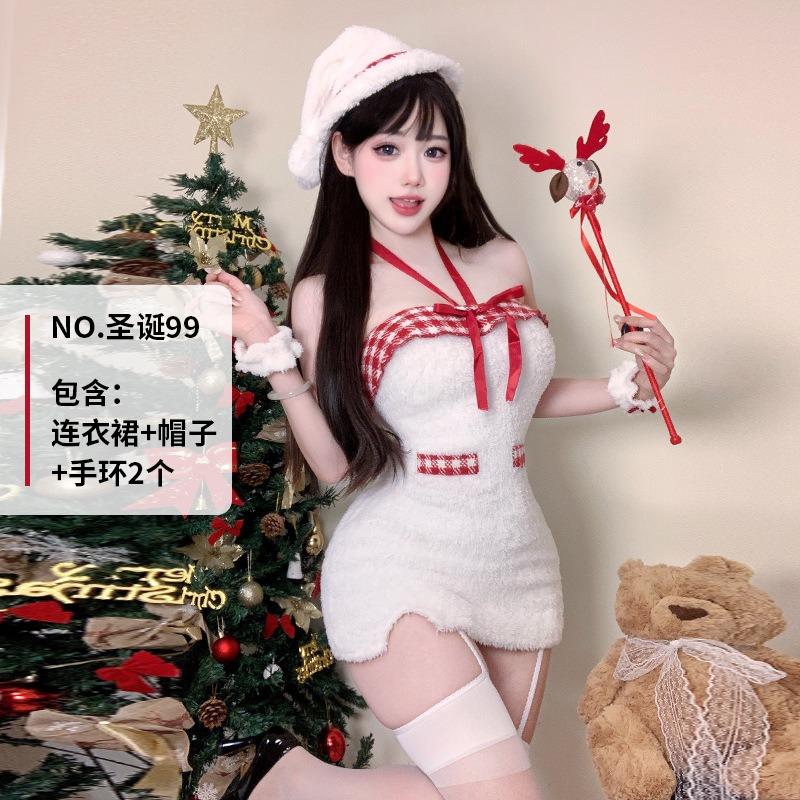 

Оригинальная новая модель, супер милое платье принцессы с блестками на Рождество, платье бордового цвета, платье горничной, платье для выступления Average size