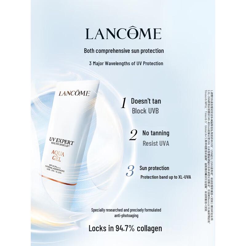 Lancôme UV Expert Aqua Gel Crema Solare SPF 50 Set Regalo