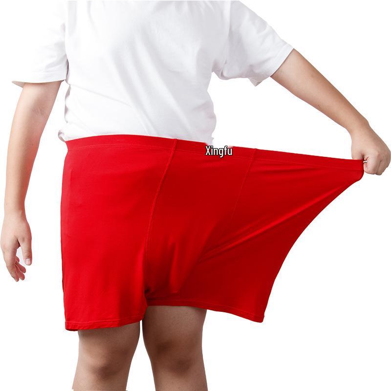 Benmingnian High-Waisted Plus Size Men's Boxer Briefs for Large Sizes In Modal Fabric