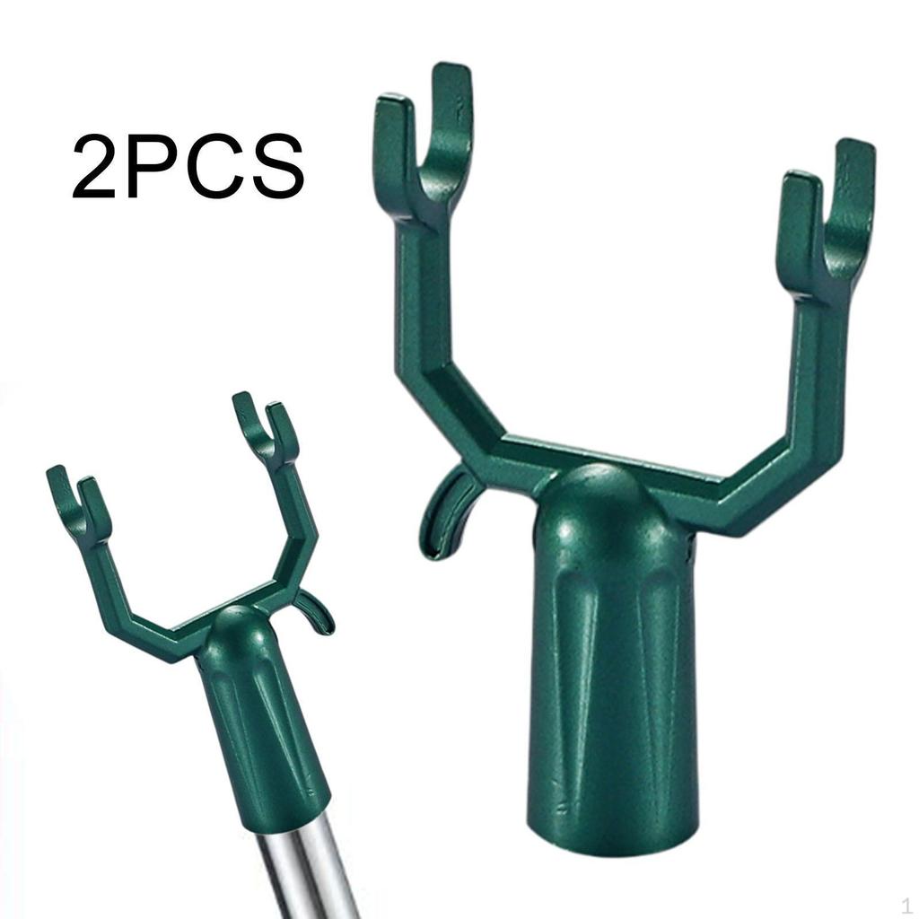 2 Balcony Forks for Laundry Rail And Tree Stabilization