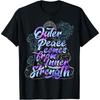 Outer Peace Comes From Inner Strength Buddha Meditate Cotton Men T Shirt