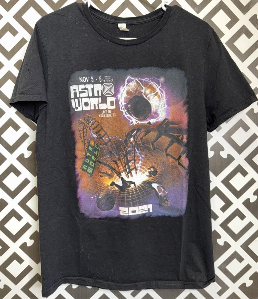 Vintage TRAVIS SCOTT Astroworld Shirt Unisex Concert S to 5XL MQ284 Unisex T-Shirt S