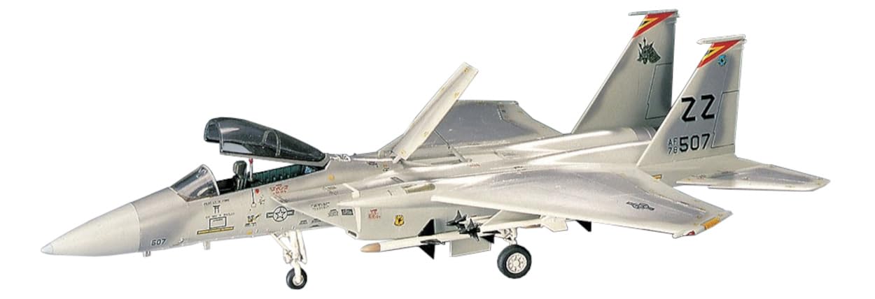 

Hasegawa US Air Force Eagle Plastic Model Kit C6 1/72 F-15C белый