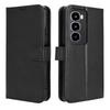 Flip Cover for Itel City 100 Leather Case [Flip Vintage Leather] Wallet Shockproof Durable Retro Phone Case
