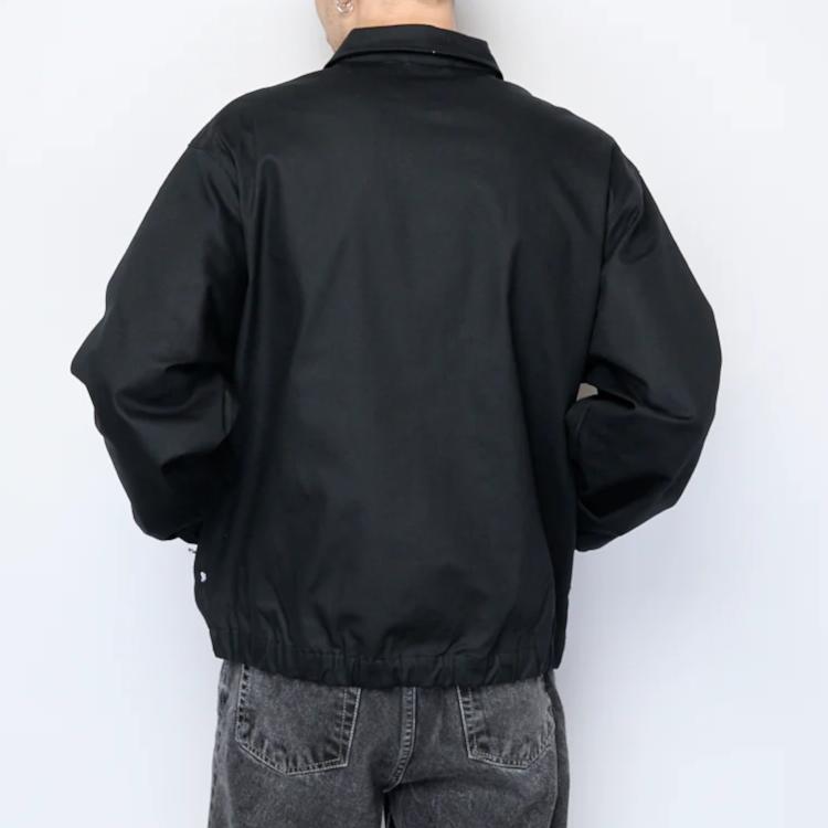 Nike SB Zip-Up Elastic Loose Jacket Unisex Outerwear Black FQ0406-010