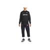 Nike Logo Print Straight-Leg Cropped Casual Pants Men Bottoms Black DM5216-010
