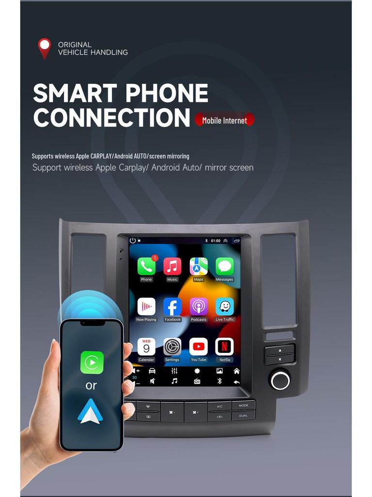 Infiniti FX35 2006 Android GPS Navigation System