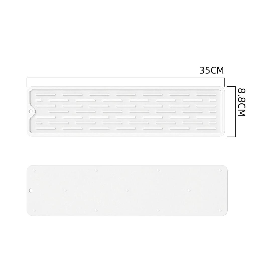 Silicone Faucet Mat Waterproof Cleaning Faucet Splash Catcher Mats Heat-insulation Kitchen Gadgets for Home Bathroon Accessories