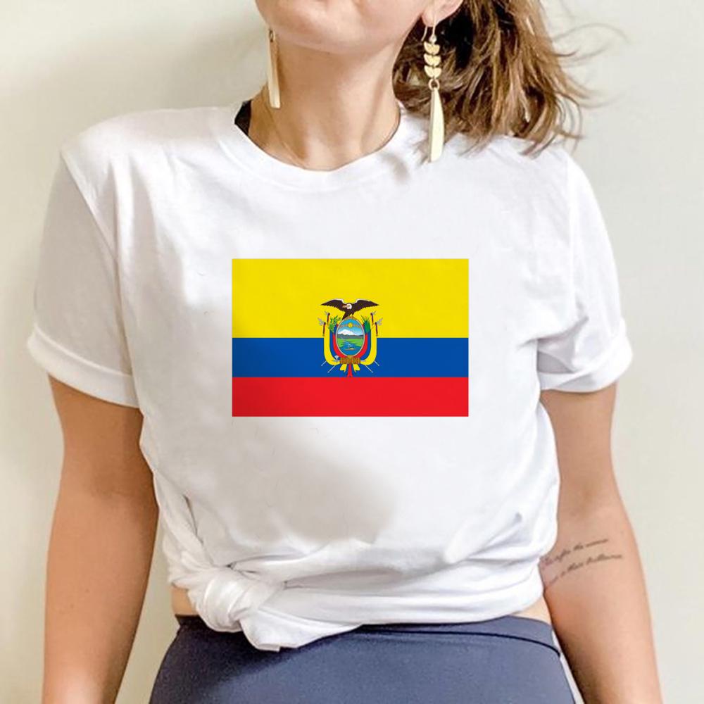 Ecuador Ecuadorian T Shirt Unisex Vintage Harajuku 90s 2000s Graphic Tees Grunge Tops Unisex Tshirt FeUnisex