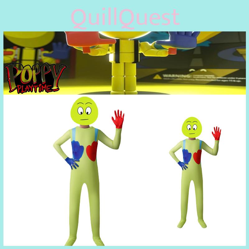 Lustiges Poppy Playtime Bodysuit-Kostüm für Kinder für Partys und Cosplay-Aktivitäten