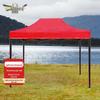 Outdoor Heavy-Duty Folding Sun & Rain Canopy
