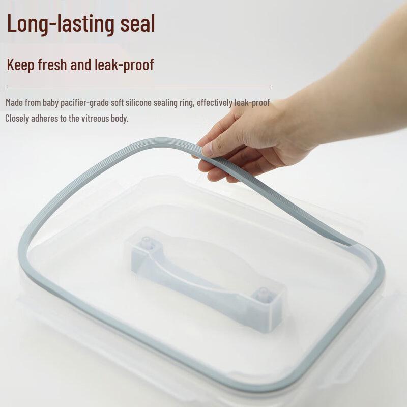 Ru Han Heat-Resistant Glass Food Storage Container