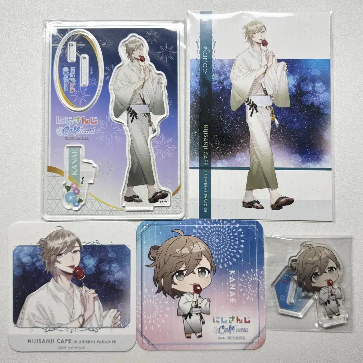 

Niji Sanji Kurono And Kanae Suipara Acrylic Puppetto Parfait Nui Nendo Cheki