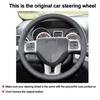 DIY Car Steering Wheel Cover For Dodge Journey Jcuv Avenger Charger Durango
