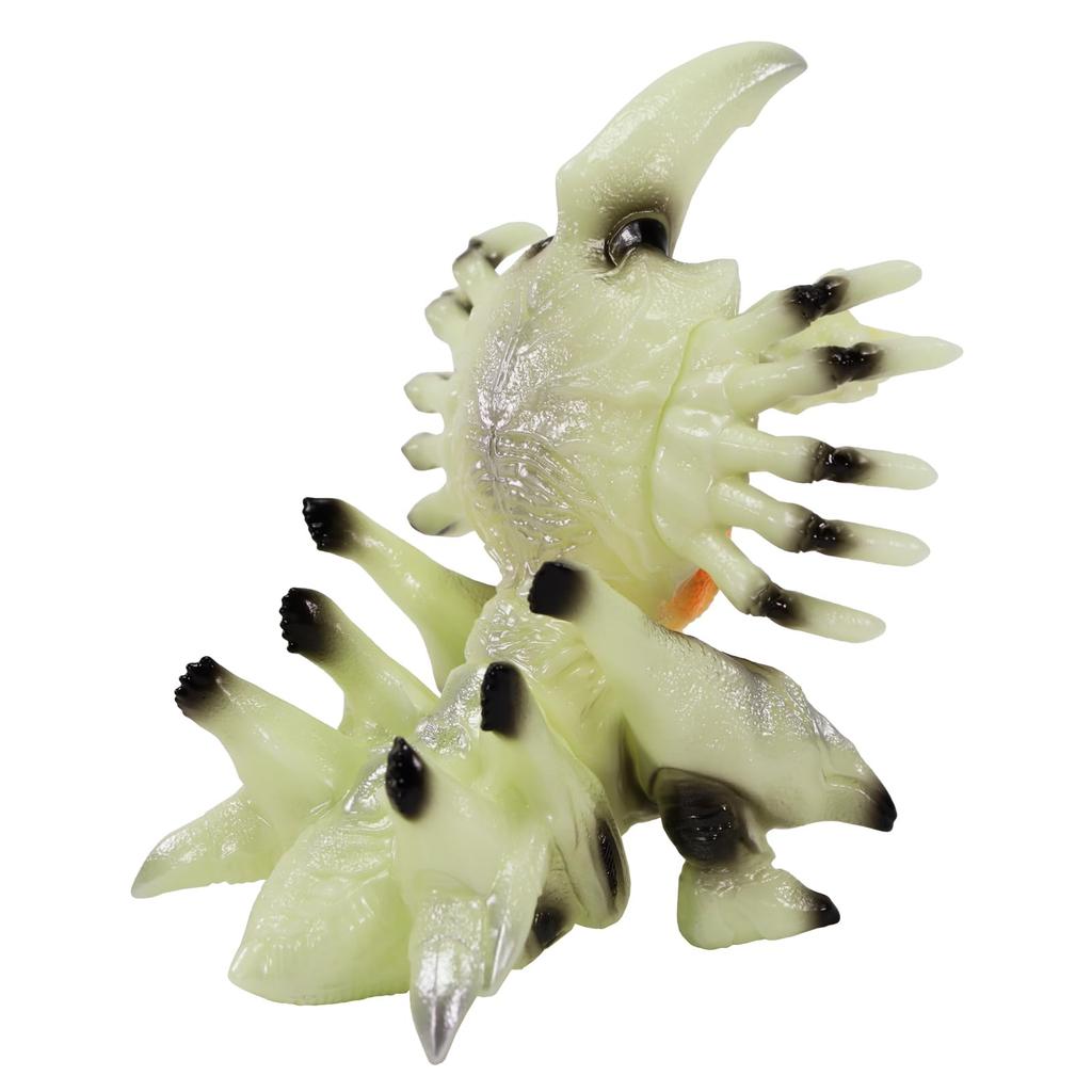 Character Content Production Series Gamera Giant Legion Luminous Black Approximately 135mm PVC Figure (Ccp) Medium-Size [6th Edition] Ver. Pre-painted