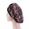 New Amoeba Satin Round Cap Elastic Wide Brim Night Cap Shower Cap Beauty Salon Cap