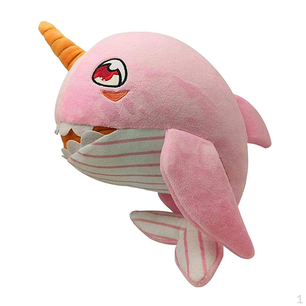 Narwhal Plush Soft Toy Stuffed Animal Mammal Sea Life