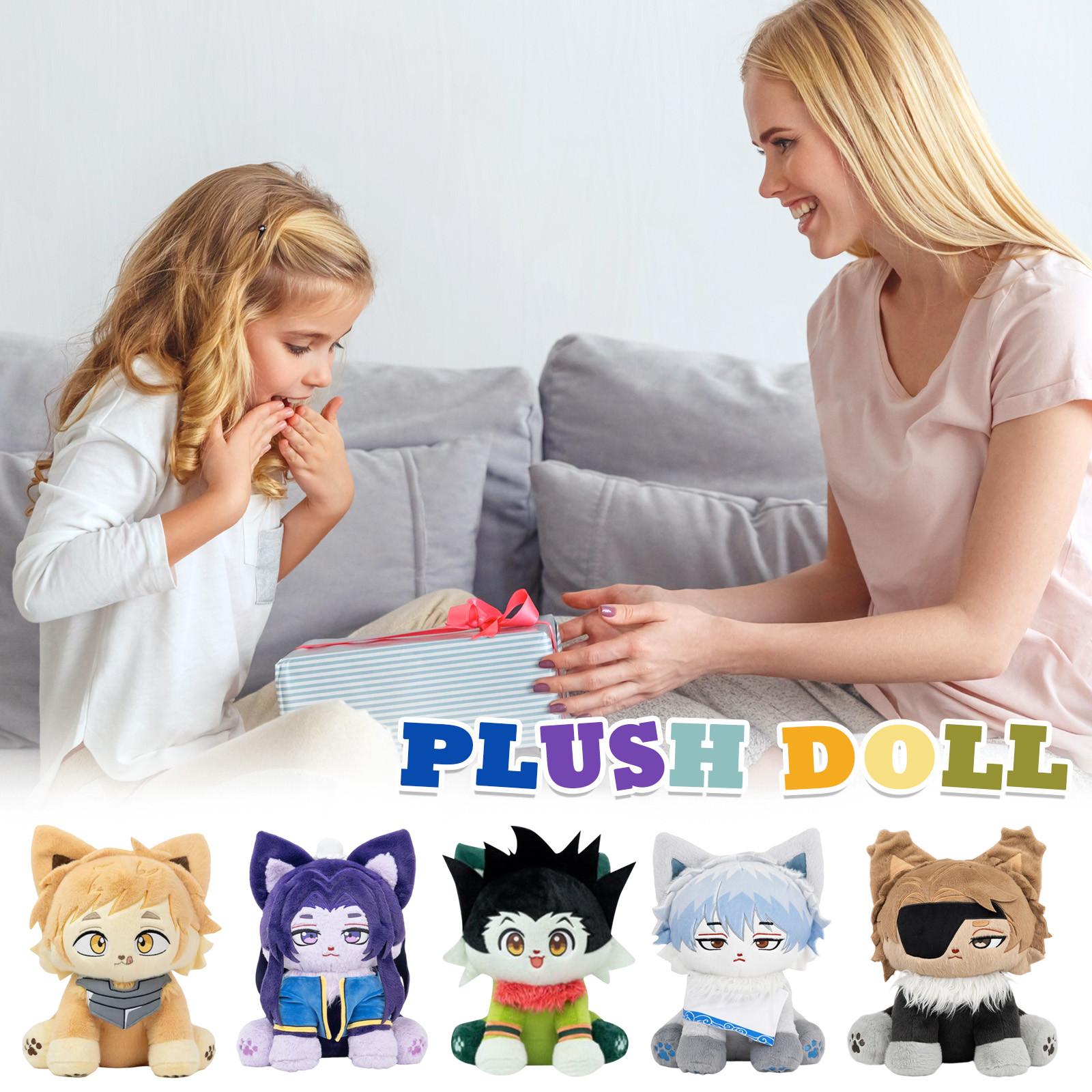 

Плюшевая кукла, Игрушка в подарок, Мультфильм, Детская тряпичная кукла, Детская подарочная подушка(Нет стандарта) One Size