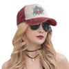 Hip Hop Tony Tony Chopper One Piece Flag  Baseball Cap Distressed Denim Snapback Cap  Outdoor Summer Adjustable Fit Caps Hat