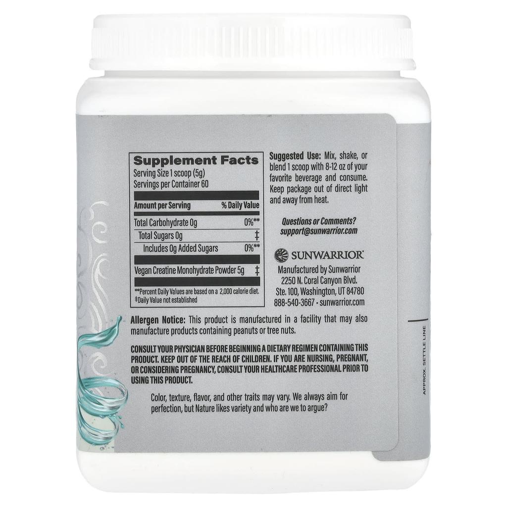 Sports, Active Creatine Monohydrate, Unflavored, 300G (10.58Oz)