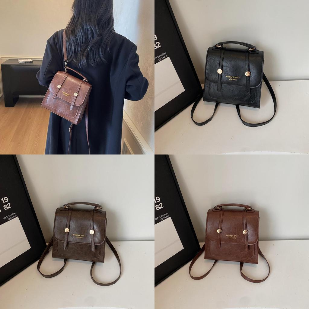 Pu Material Casual Backpack For Women With Durable For Daily Use And Travel