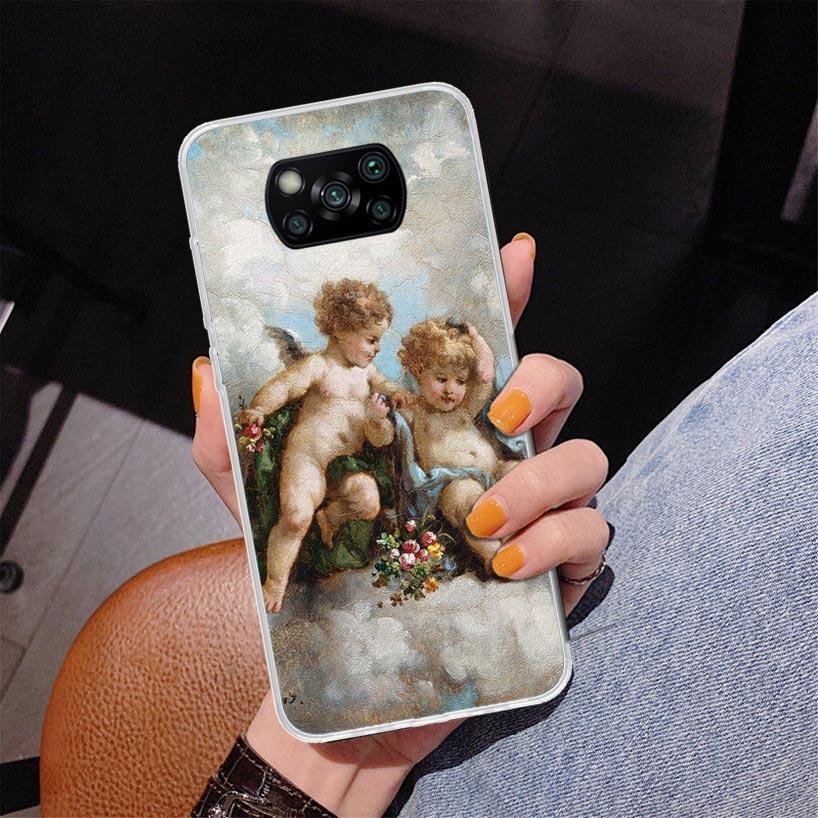 Paint Art Renaissance Phone Case For Xiaomi Poco X7 X6 X5 Pro F7 Ultra Redmi 15C 15 13C 13 12C 12 10 10A 10C 9 9A 9C 9T Cover Po