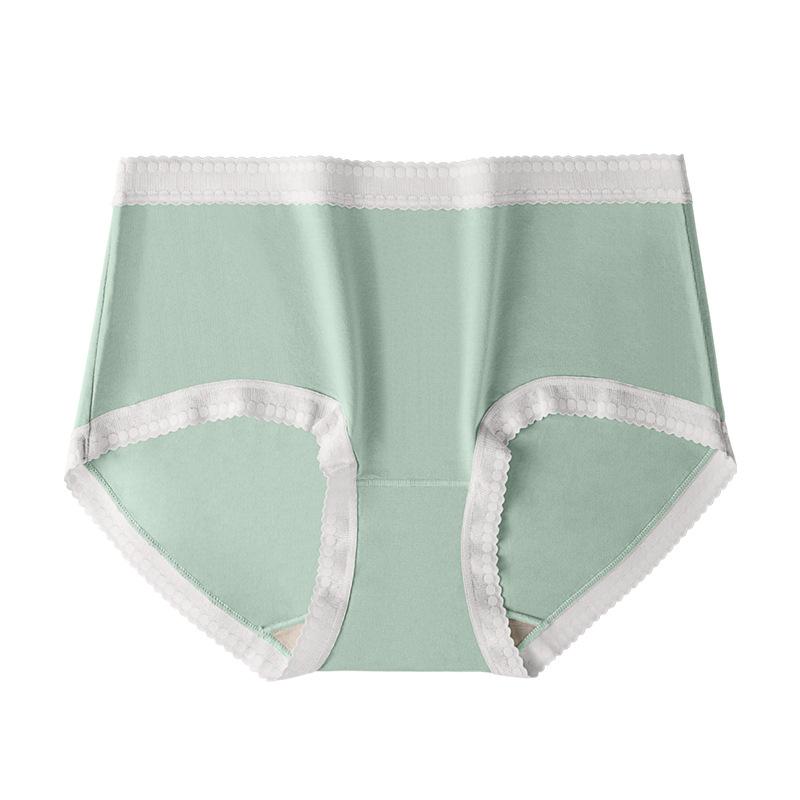 Bielizna bawełniana Wysokiej klasy bielizna Super elastyczna bielizna z jedwabiu morwowego ze średnim stanem, antybakteryjne spodnie trójkątne