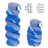 Hand Grenade Camouflage Water Bottle Portable Silicone Foldable Sports Cup 500ml Hand Grenade Sports Kettle
