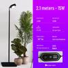 Luz LED para Cultivo de Plantas Indoor Nu Feng - 2,1m, 15W Espectro Completo