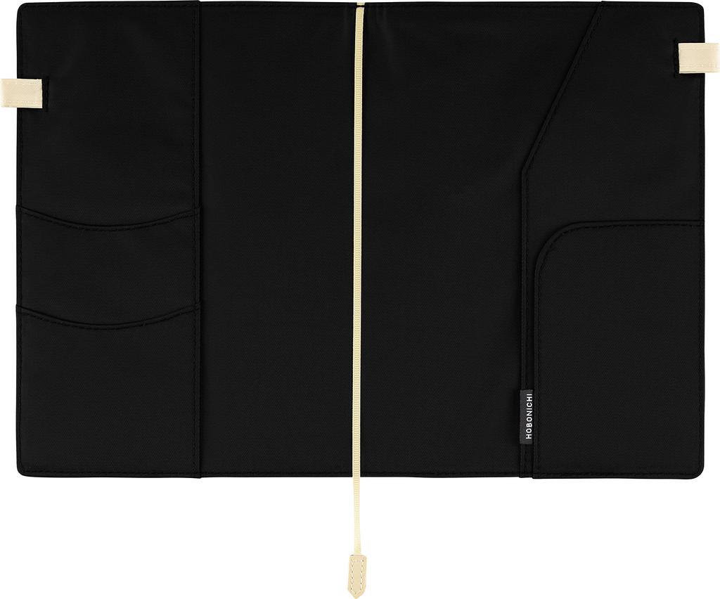 Hobonichi Techo planner cover BS Light Day-Free (A5 size) / (Black)