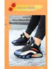 Boys' Fleece-Lined Waterproof Winter Sports Shoes - New 2025 Style, Lightweight, Non-Slip, Leather Running Shoes
