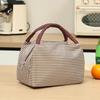 Simple Lunch Box Bag Student Bento Bag Portable Thermal Insulated Lunch Box Insulation Bento Pack Student Bento Lunch Handbag