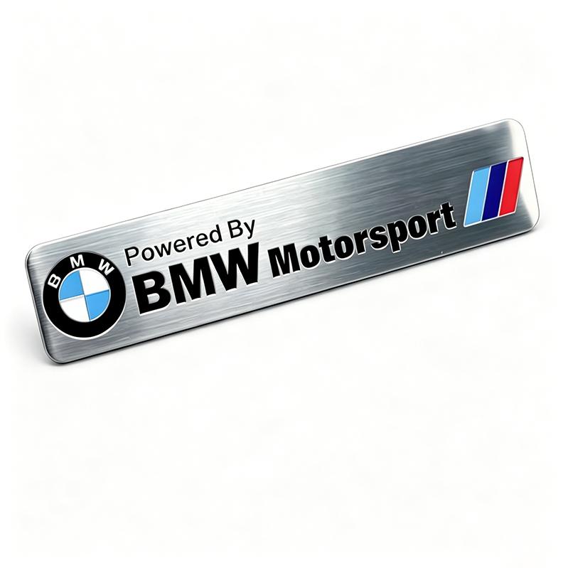 Zinc Alloy Styling Car Body Trunk Emblem Sticker Accessories For BMW X1 X2 X3 X5 X4 X6 X7 iX3 F20 F10 F07 E70 E46 E90 E92 E60 E3 gzjm96
