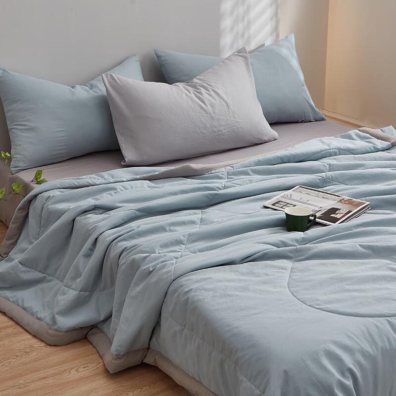 Grace Washed Cotton Summer Cooling Quilt