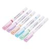 Outline Markers 6 Colors 6 Different Curves Shapes Smoothing Writing Large Capacity Outline Pens