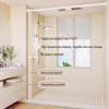 Xihe Folding Magnetic Shower Partition Curtain
