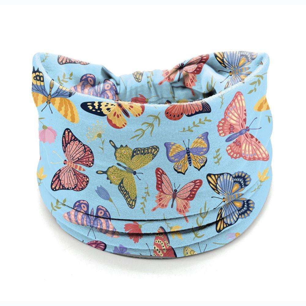 Vintage Knot Wide Headbands Boho Printed Headscarf New Turban  Girls