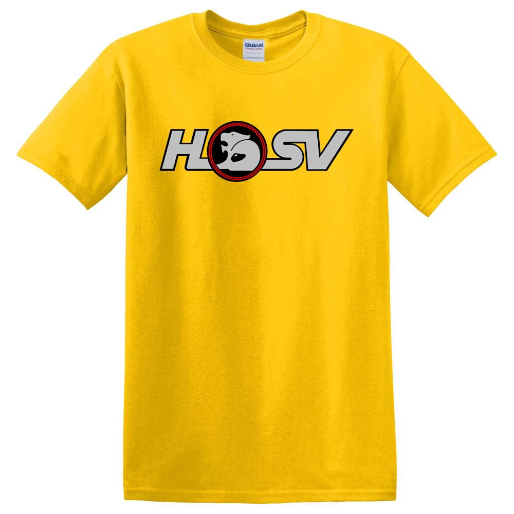 Holden HSV Men s Yellow T-Shirt Size S-5XL S