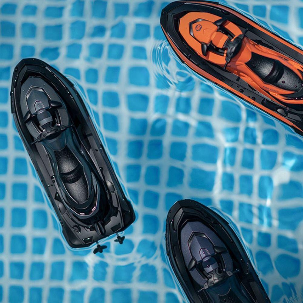 Jet Ski High-Speed Rc Motorboat Plastic 2.4g Wireless Speedboat  Home Decor