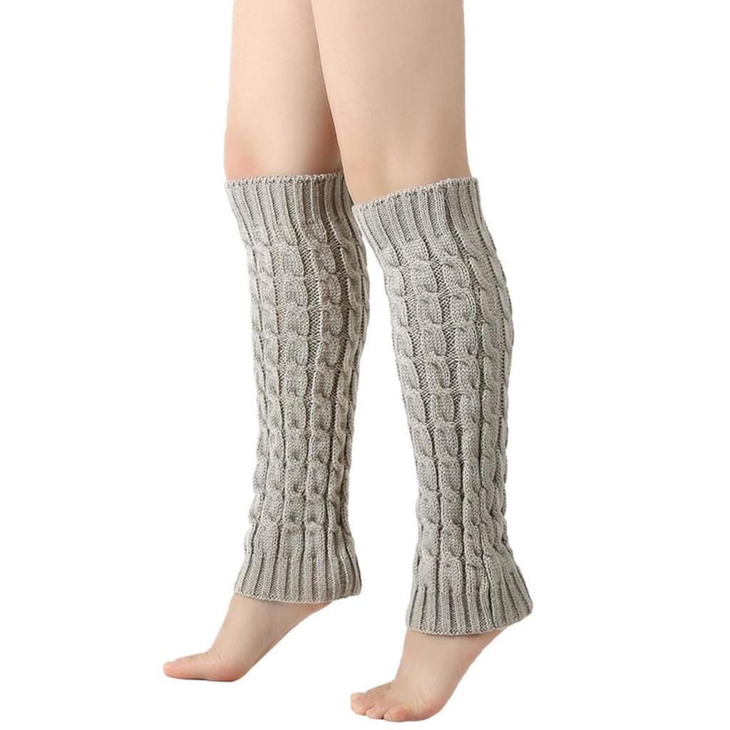 Women's Winter Piled Socks Eight-character Twisted Knitted Coarse Wool Socks