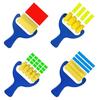 New 4 Pieces Creative Set For Children Yellow Sponge Brush Children Children Painting Graffiti Toy