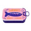 Scatola Portagioie in Stagno di Sardine Stampata in 3D Organizer Espositore per Gioielli Durevole Scatola Regalo