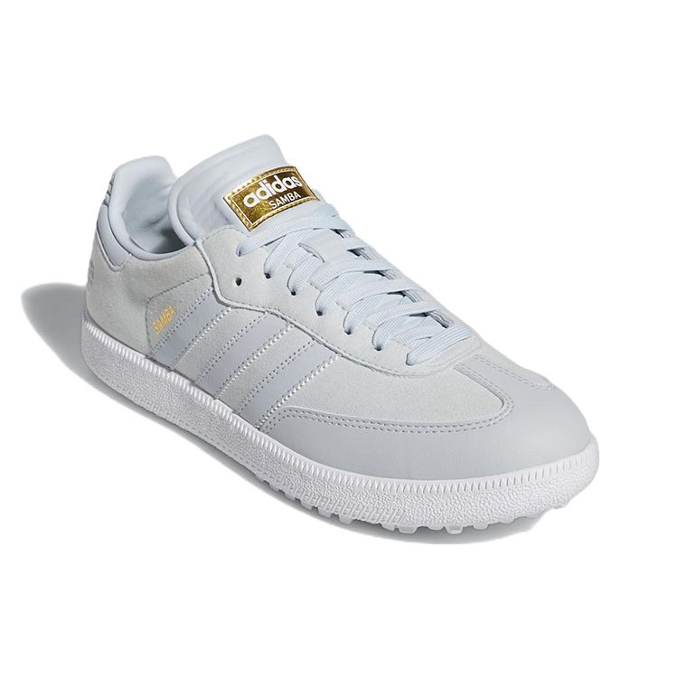 Adidas Samba Spikeless Golf SE Halo Blue Unisex Sneakers Cloud-White HP7876