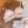 Söta BH:ar för flickor Triangelkupa Underkläder Rygglös Lingerie för flickor BH:ar
