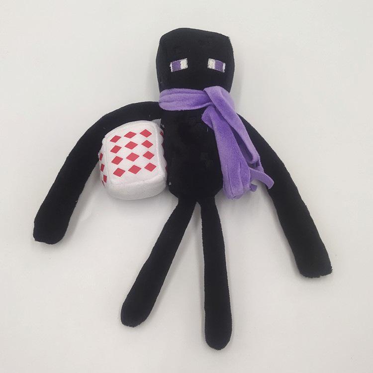 Minecraft Plush Toy Set: Iron Golem, Creeper, Zombie, Fox, Panda