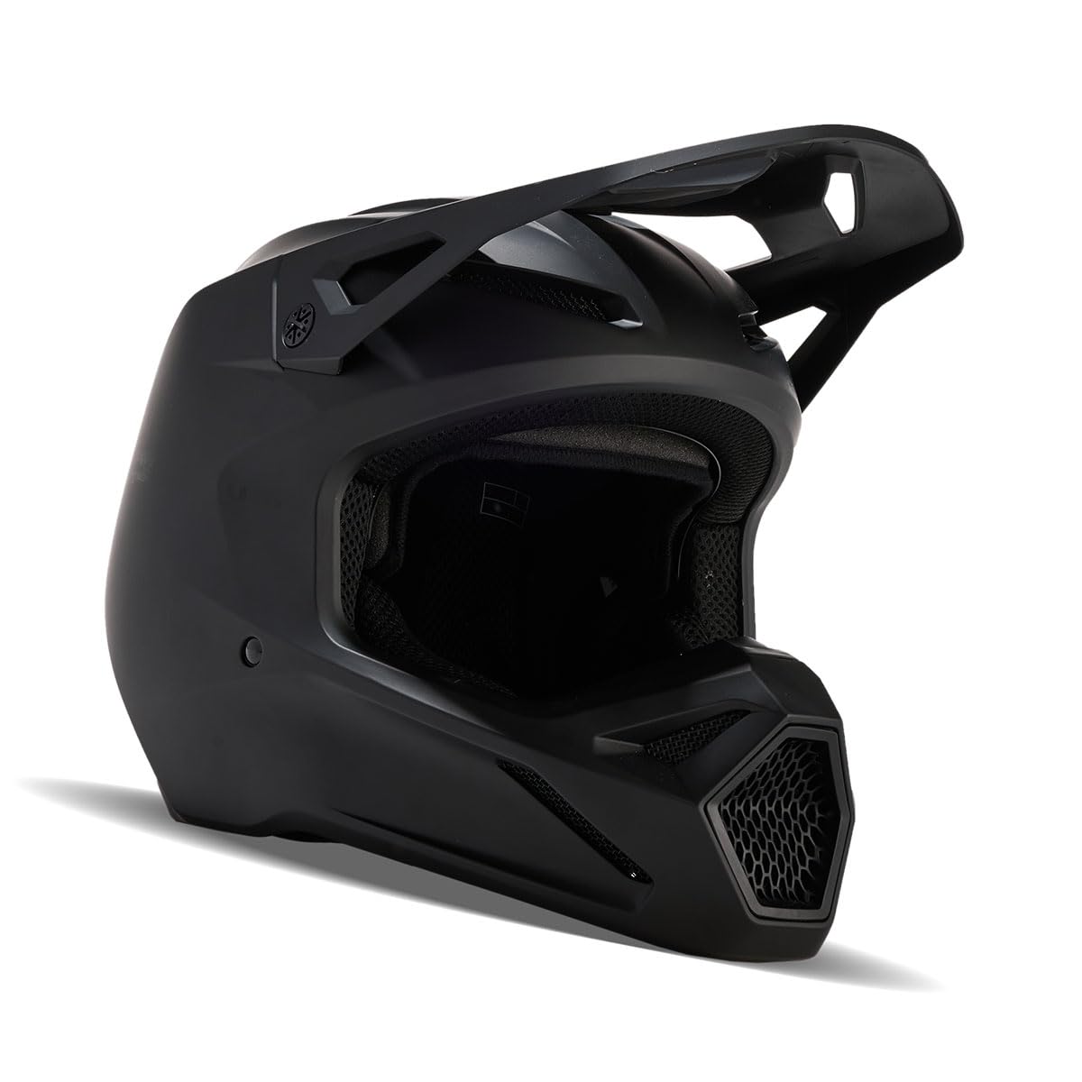 

FOX MX V1 Solid Matte Size M Circumference Model Helmet, Black, (Head 57-58cm), 31369-255-M