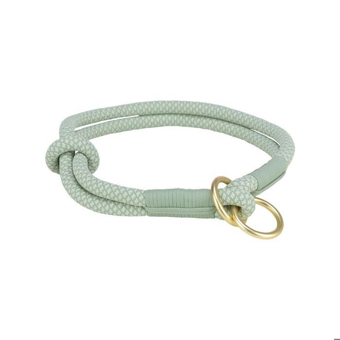 Collier semi-étrangleur - Trixie - Soft Rope - Vert - Moyen - Confort et contrôle pour chien
